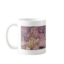 Shades of Pink & Mauve_ Mug by wizardmarilyn Shades of Pink & Mauve_ Mug