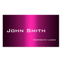 Shades of Pink Standard Business Cards
