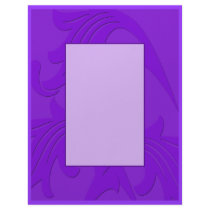 Shades of Purple Letterhead Paper