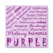 Shades of Purple magnet