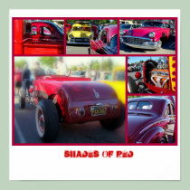 Shades of RED posters