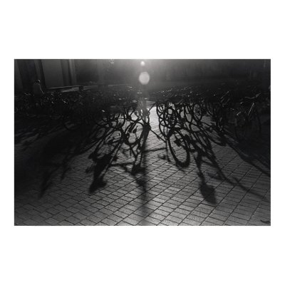 Shadow bikes print by veralynn