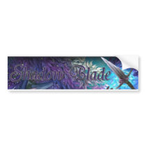 Shadow Blade Bumper Sticker bumper stickers