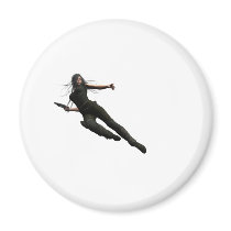 Shadow Dancer Fridge Magnet