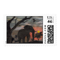 Shadow Elephant Postage