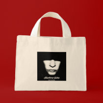 Shadow Face Tote bags