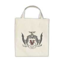 Shadow Gray Vampyr Crest Bags
