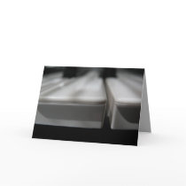 "Shadow Keys" Greeting Greeting Card