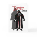 Shadow Santa Card