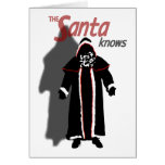 Shadow Santa Card