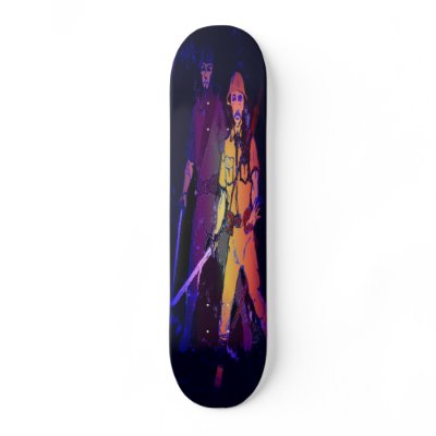 Shadow Warrior Skateboard by BuddhansSkateboards