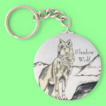 Shadow Wolf  Keychain keychains