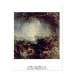 Shadows And Darkness By Joseph William Turner Post Cards