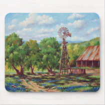 SHADOWS IN THE FARMYARD mousepads by dgpaulart SHADOWS IN THE FARMYARD mousepads