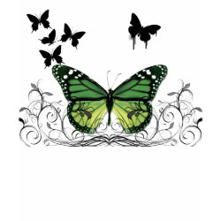 shadows of butterflies shirt