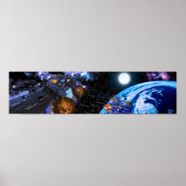 Shadows over Blue Heaven Poster