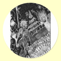 Shadows' Revelry Inverted stickers