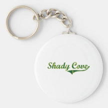 Shady Cove Oregon City Classic Keychains