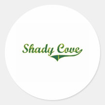 Shady Cove Oregon City Classic Sticker