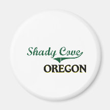 Shady Cove Oregon Classic Design Fridge Magnet