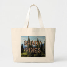 Shady Pines Canvas Bag