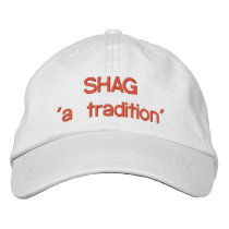 SHAG 'a tradition'  Cap R/W by Shag Stuff Baseball Cap