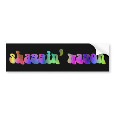 shaggin' wagon bumper sticker