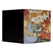 Shah Abbas I  and a Courtier 3 Ring Binders