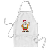 Shaka Santa aprons
