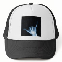 Shaka Sign X-Ray (Hang Loose) Trucker Hats