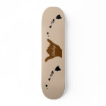 Shaka with Hawaiian chain skateboard