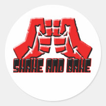 SHAKE AND BAKE STICKERS