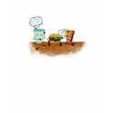Shake, Burger and Fries! Ladies-T t-shirts by Dulavente Shake, Burger and Fries! Ladies-T t-shirts
