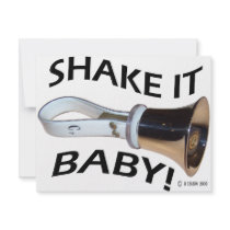 Shake It Baby! Invitations
