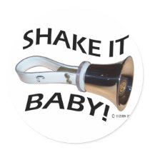 Shake It Baby! Sticker