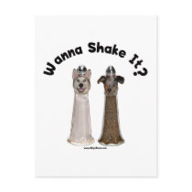 Shake It Salt and Pepper Dogs Postcards