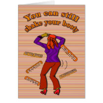 Shake Your Booty Birthday Greeting Card