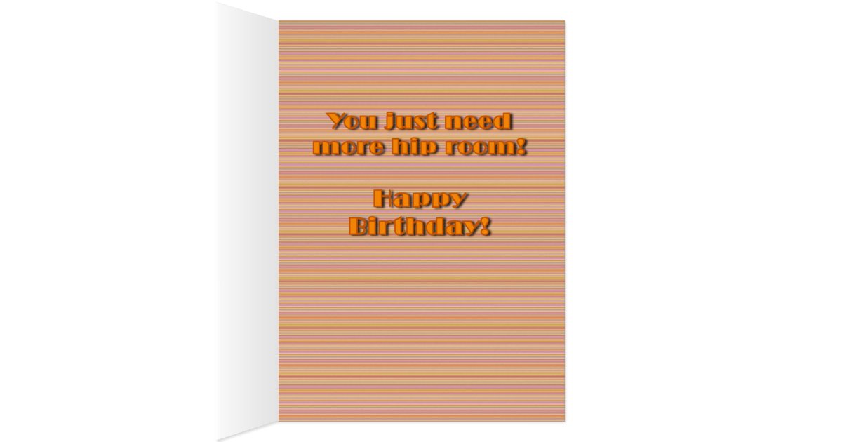 Shake Your Booty Birthday Card Zazzle