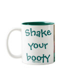 Shake Your Booty Cute Bottom mugs