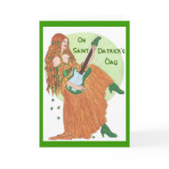 Shake Your Shamrocks! card