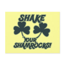 Shake your Shamrocks Post Card