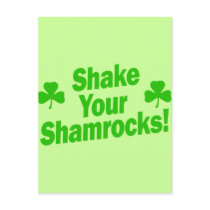 Shake Your Shamrocks! Postcards