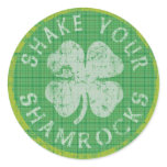 Shake Your Shamrocks Sticker stickers
