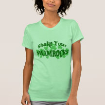 "SHAKE YOUR SHAMROCKS!" Womens T-Shirt