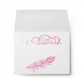 Shake your Tail Feathers Small Envelope (fuchsia) zazzle_envelope