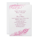 Shake your Tail Feathers Wedding Invitation 2