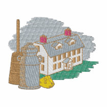 Shaker Creamery embroidered shirts by ZazzleEmbroidery Shaker Creamery embroidered shirts
