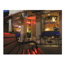 Shaker Square at Night - 2 Post Card