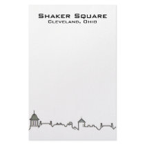 Shaker Square stationery by lakeerieartists Shaker Square stationery