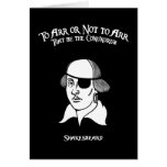 Shakesbeard Greeting Card